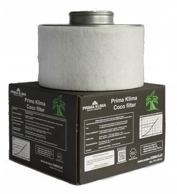 Uhlíkový filter PRIMA KLIMA FLAT 125mm 360-440M3 / H