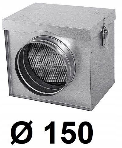 Vzduchový filter skrinky 150 [mm]
