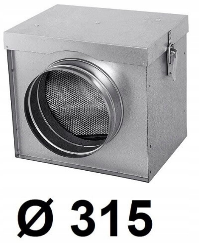 Boxový vzduchový filter 315 [mm]