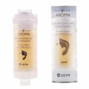 AROMA sprchový filter s citrónovou aromaterapiou