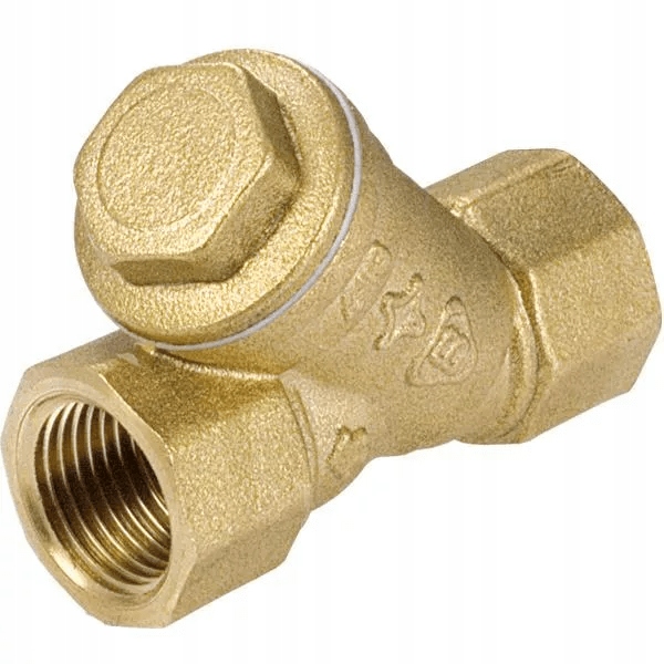 Diagonálny plynový filter Perfexim DN32, mosadz