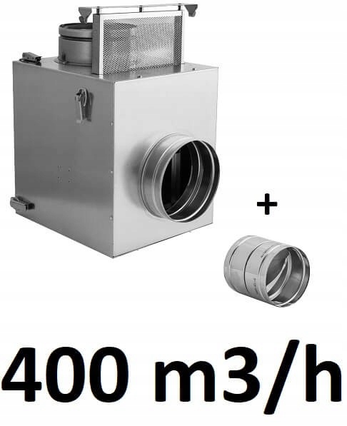 400 [m3 / h] krbový filter turbíny