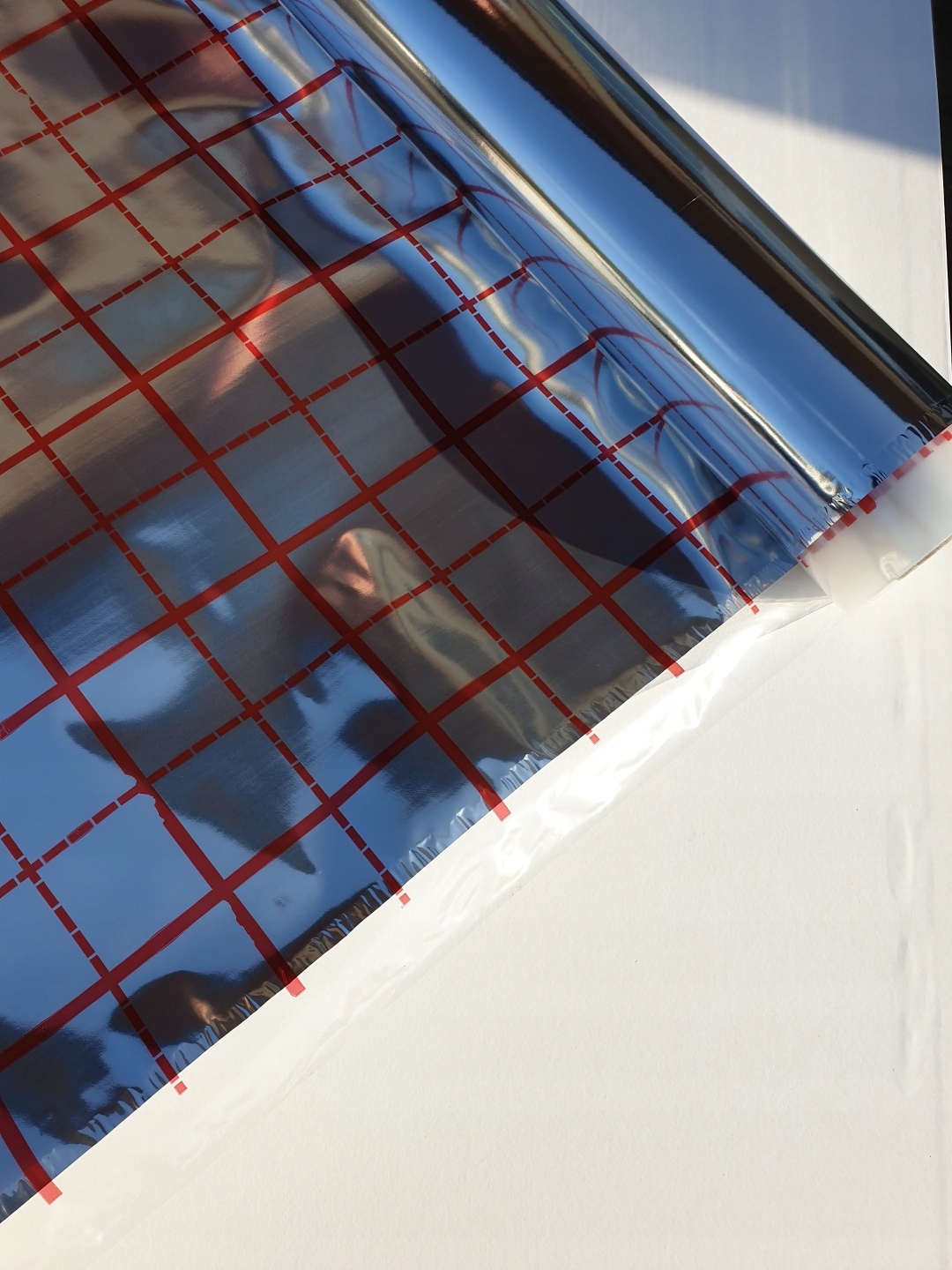 Fólia na podlahové kúrenie 100 lineárnych metrov 0,1 mm ALU