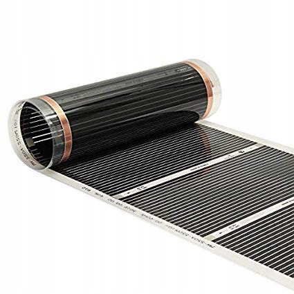 Infračervená vykurovacia fólia, šírka 80 cm, výkon 220 W / m²