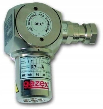 DVOJCESTNÝ DETEKTOR GAZEX. ZEMNÝ PLYN. DEX-12 / N-10/30