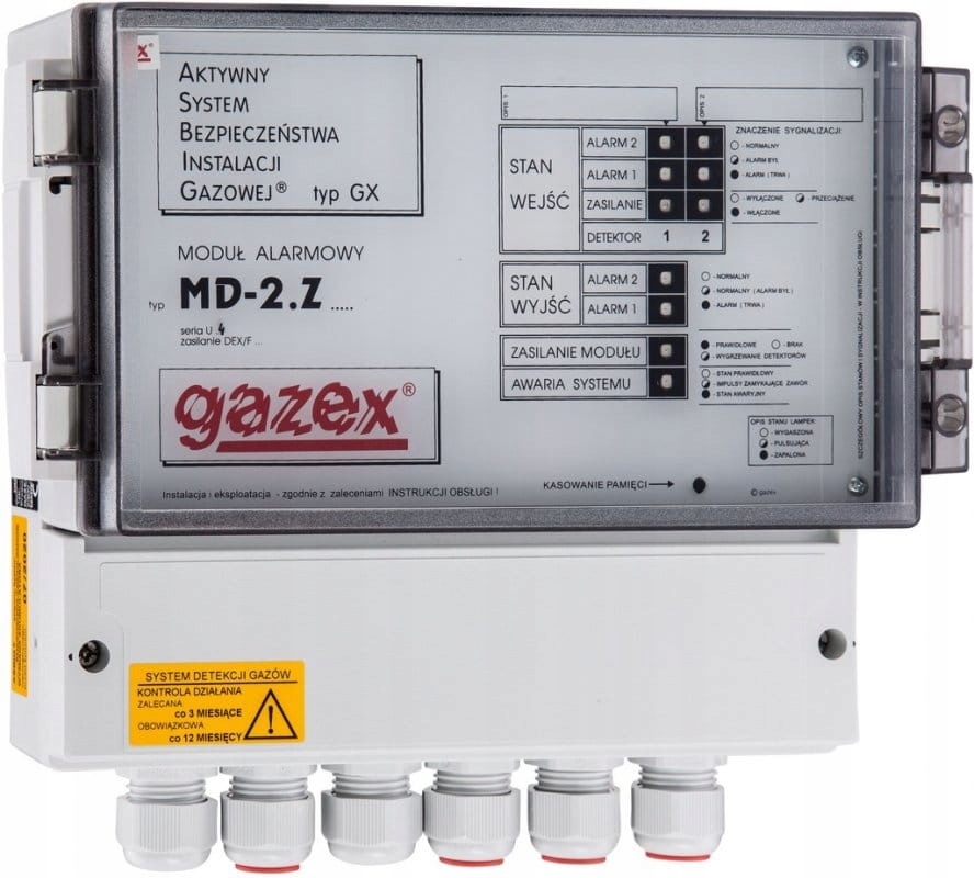 OVLÁDACÍ MODUL GAZEX MD-2. S AŽ 2 ZISTIŤ. 230V