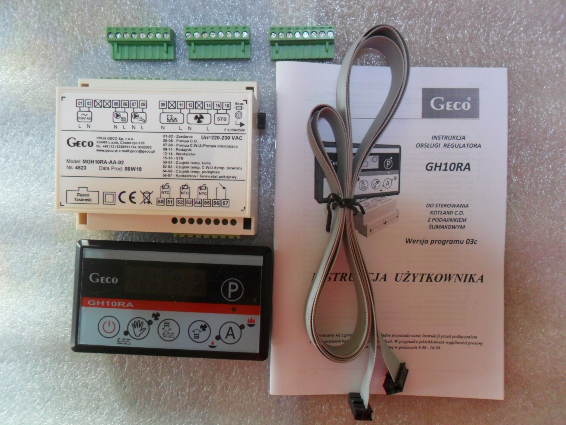GECO GH10RA REGULÁTOR - VÝMENA G403-PO2-NOVINKA