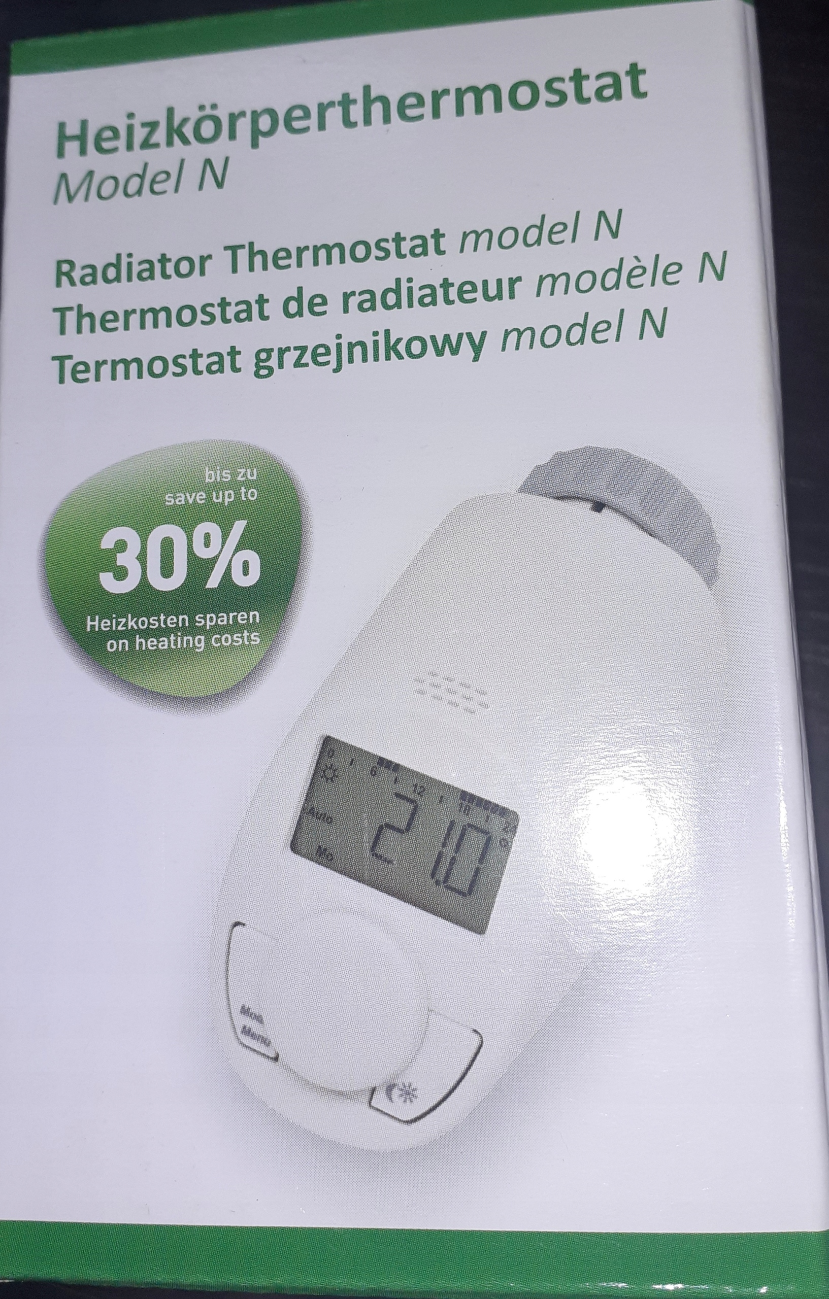 TERMOSTATICKÁ HLAVA G.T.E.