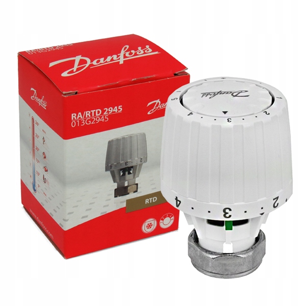 DANFOSS RTD PLYNOVÁ TERMOSTATICKÁ HLAVA 013G2945