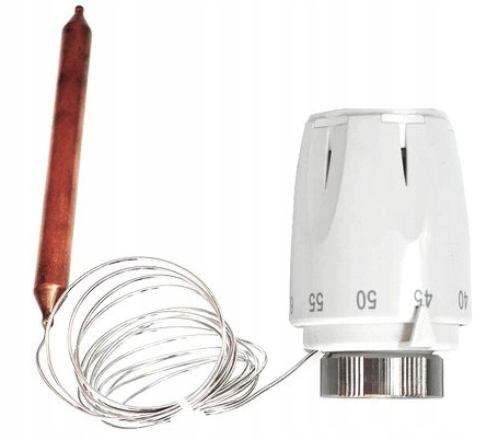 TERMOSTATICKÁ HLAVA M30x1,5 S KAPILÁROU 20-60 ° C