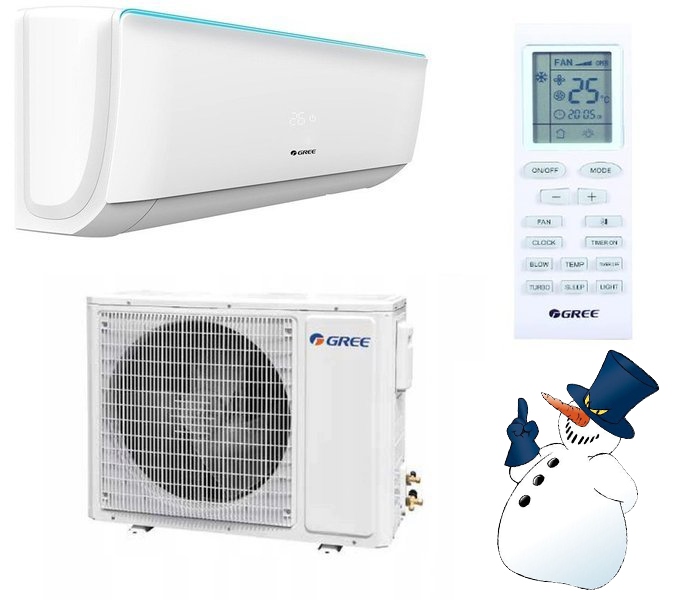 GREE BORA 3,2kW WiFi nástenná klimatizácia