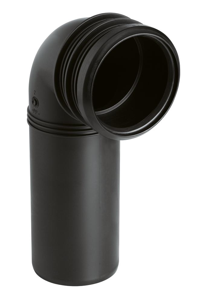 Revízne dvierka – PRIPOJENIE GROHE 90X90 VÝSTUPNÉ KOLENO 230 mm