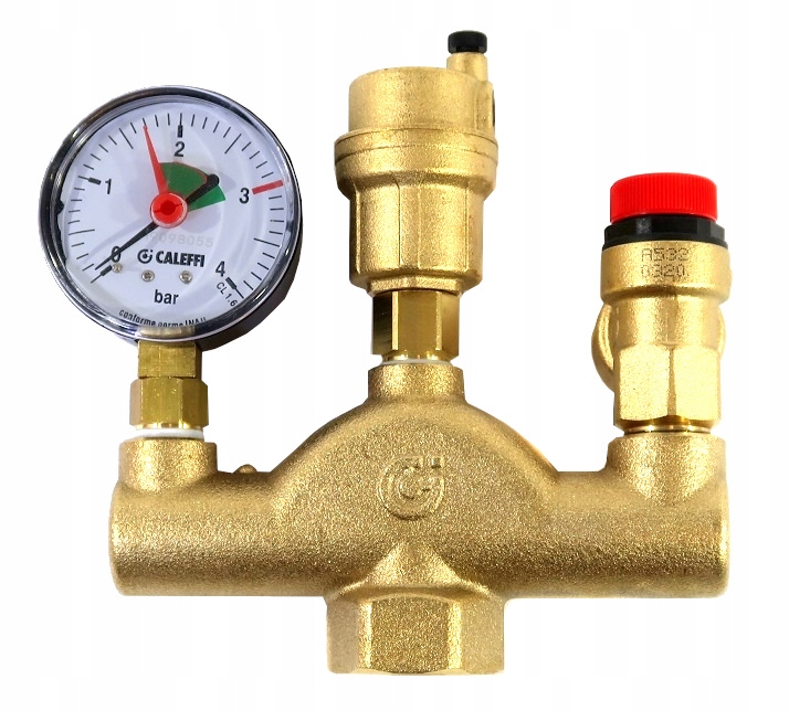 CALEFFI BEZPEČNOSTNÁ SKUPINA 302 302 631 3 BAR