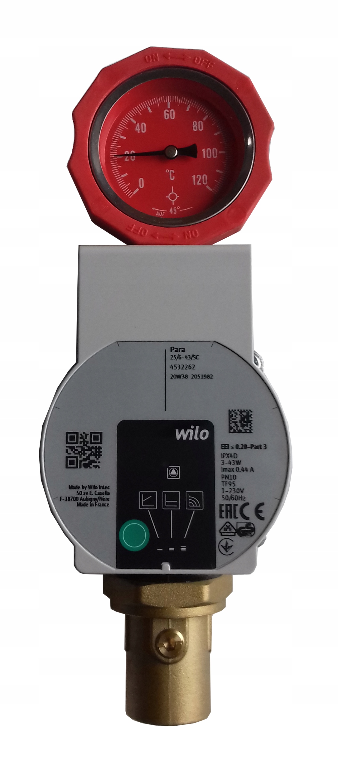 SKUPINOVÝ VENTIL WILO ČERPADLO S TEPLOMEROM 1 "