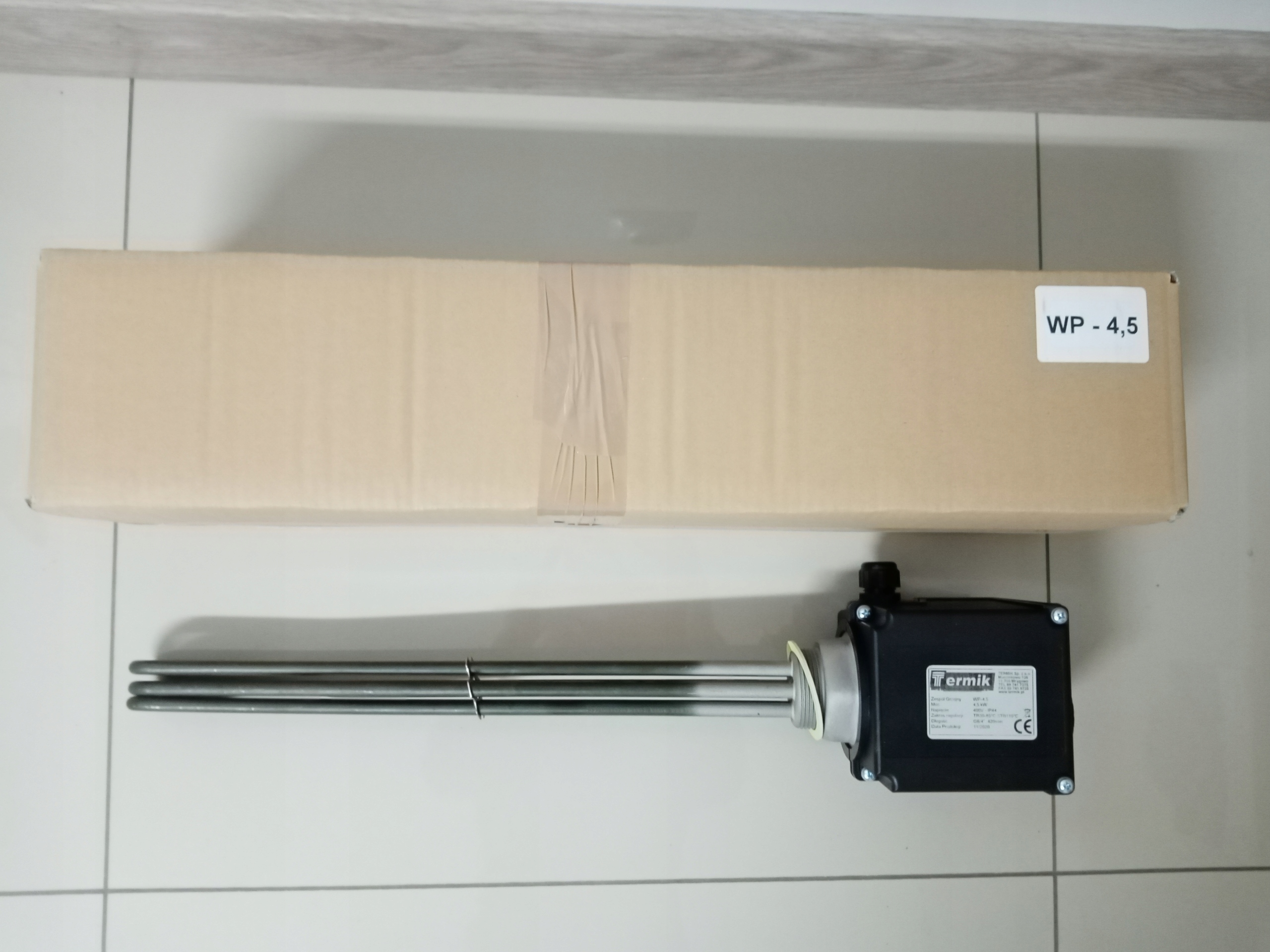 NEREZ WP-4,5 Power-4,5 kW S TERMOSTATOM