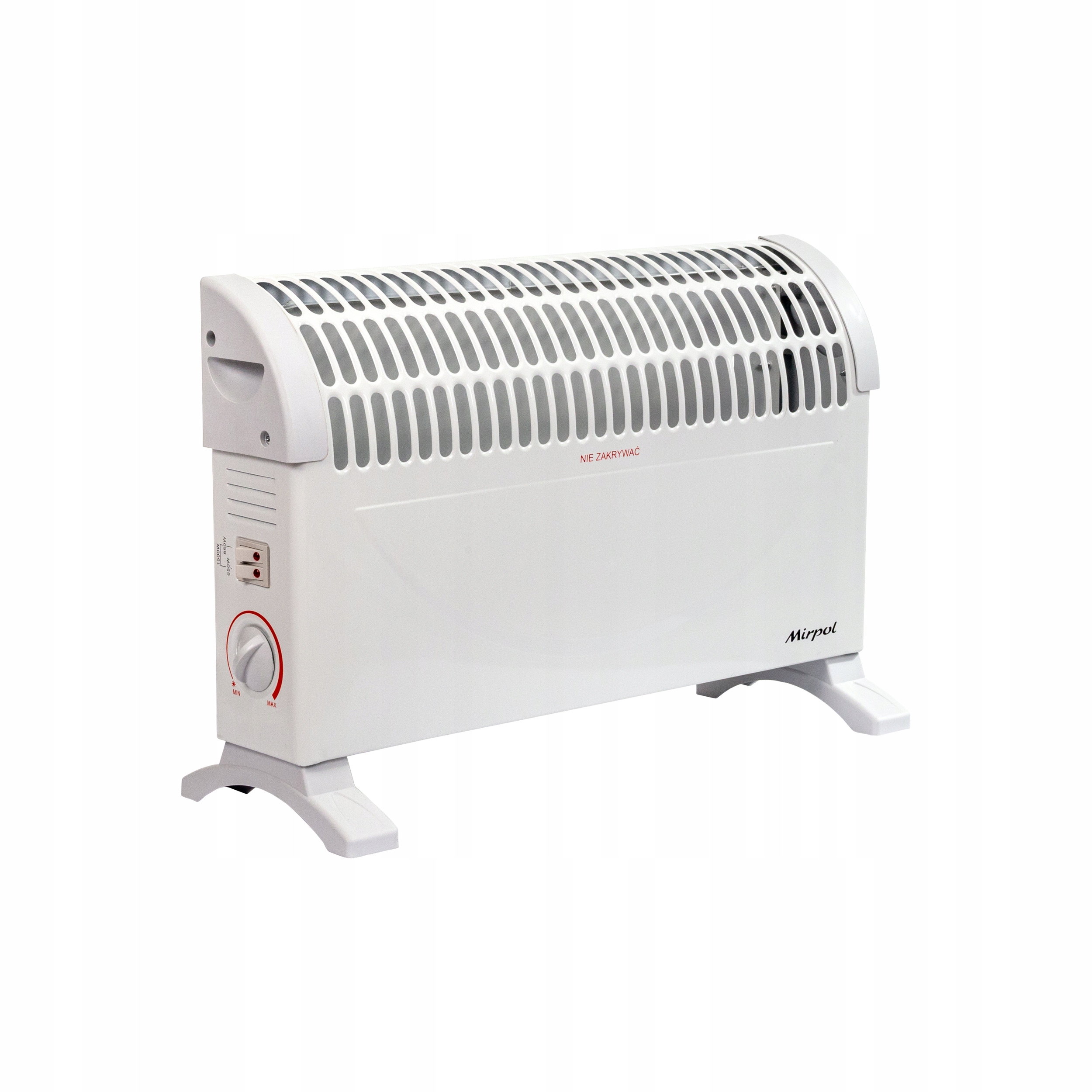 1500 W elektrický ohrievač biely konvektor FV