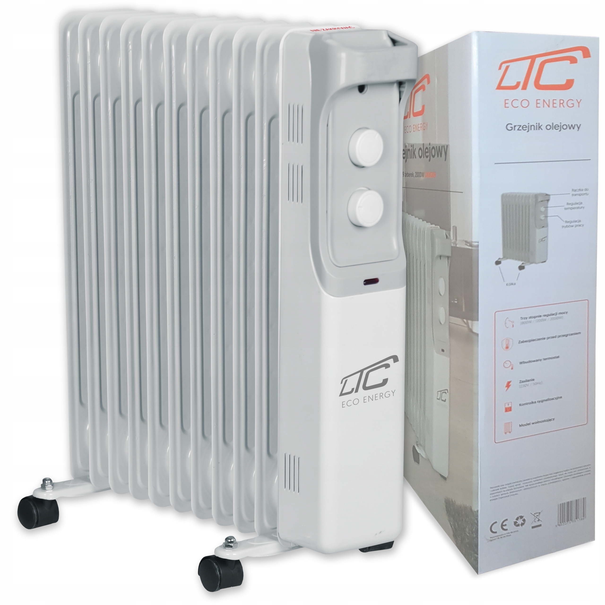 KALORÁTOR OLEJE NA ELEKTRICKÉ OHRIEVANIE 2 500 W LTC