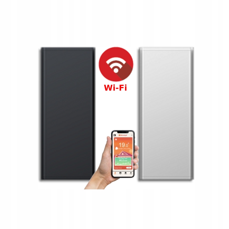 INFORMAČNÝ ELEKTRICKÝ OHrievač WIFI ICON10 1 000 W