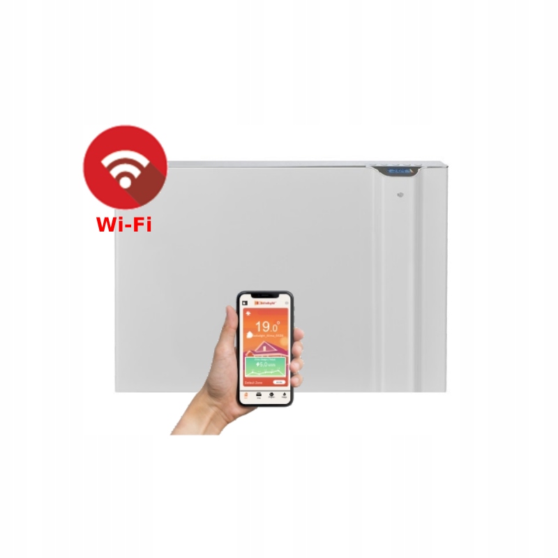 750 W infračervený wifi energeticky úsporný ohrievač