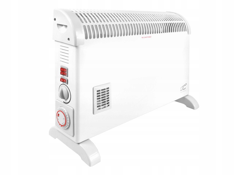KONVEKTOROVÝ OHrievač 2000 W S TURBOVÝM PRIETOKOM PRIETOKU