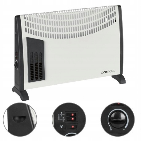 KONVEKTOROVÝ OHRIEVAČ CLATRONIC KH 3433 N