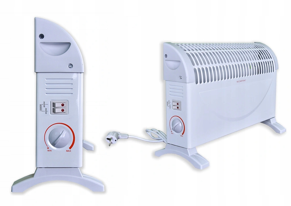 Elektrický ohrev konvektora 1,5 kW 51 × 18 × 33,3