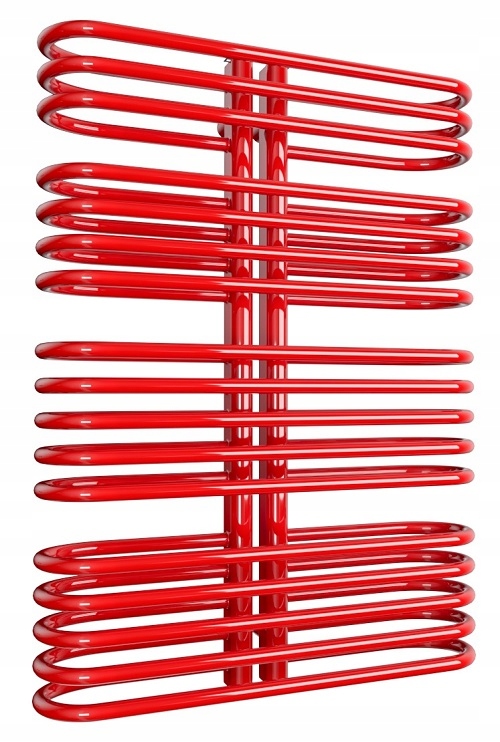 KÚPEĽŇOVÝ RADIÁTOR TWIST 1120/550 ČERVENÝ