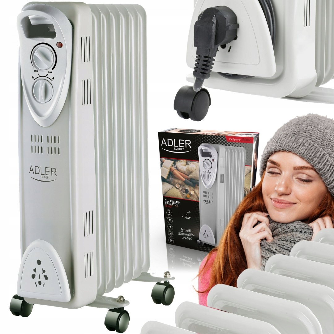 AKTUÁLNY OHRIEVAČ 1 500 W, OLEJ PRENOSNÝ DO KÚPEĽNE