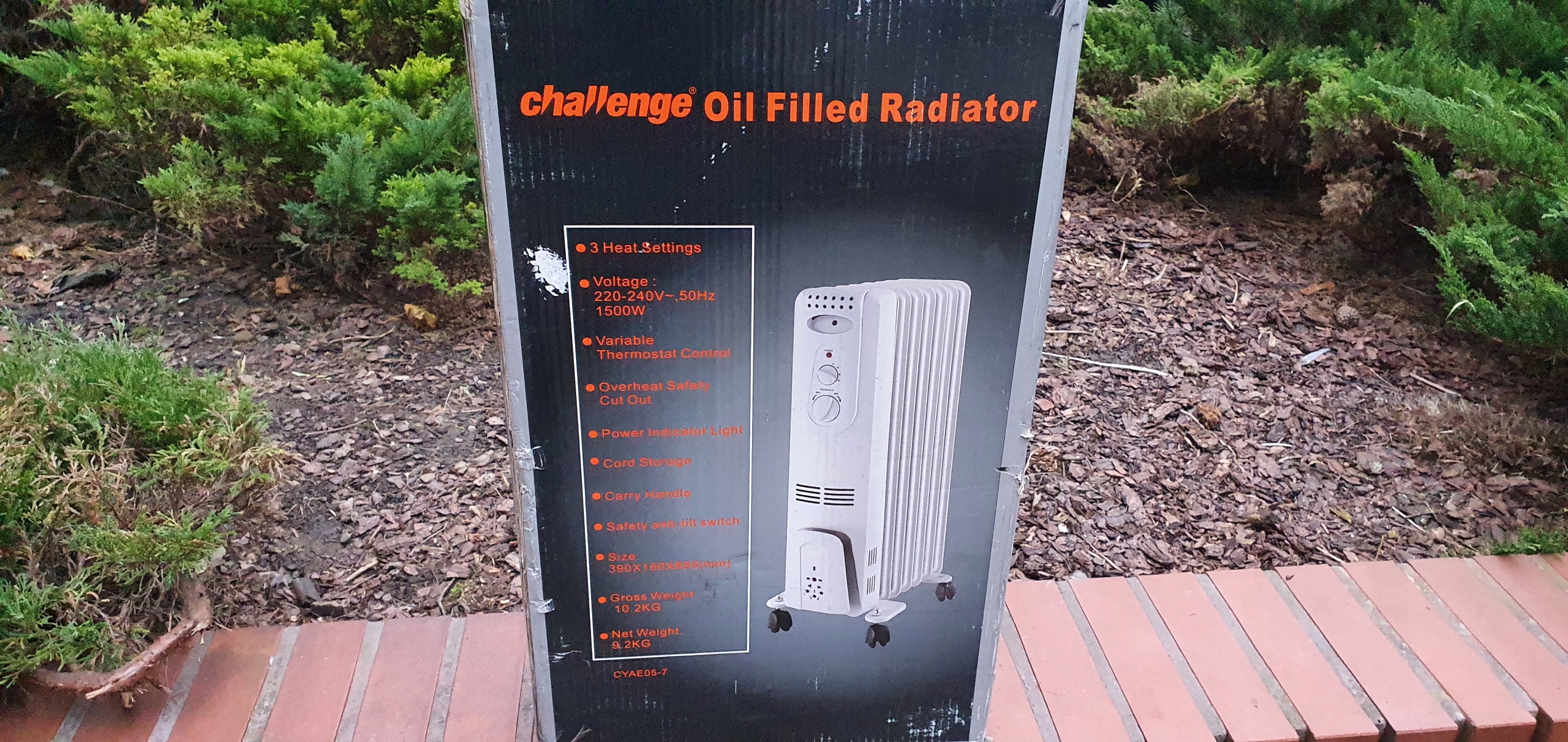 OHRIEVAČ OLEJE 1 500 W