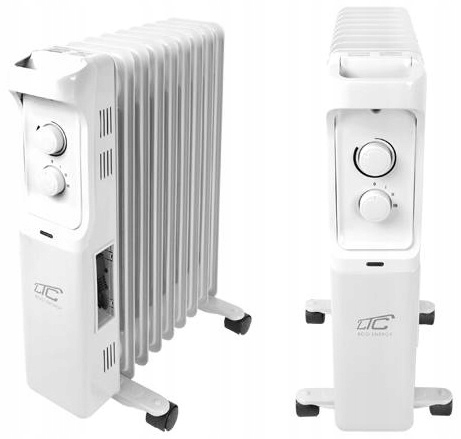 2000 W ELEKTRICKÝ OHRIEVAČ OLEJE ELEKTRICKÝ 9 RIBS
