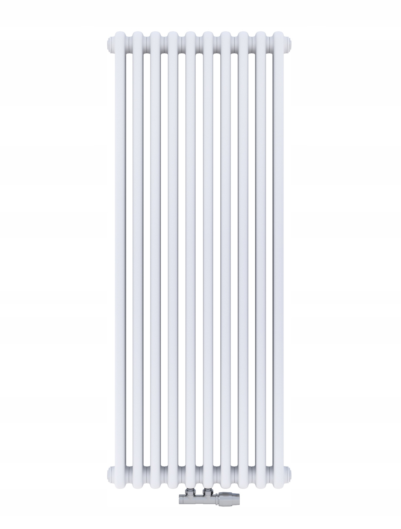 VERTIKÁLNY DEKORATÍVNY RADIÁTOR 1200x450 BIELY 825W