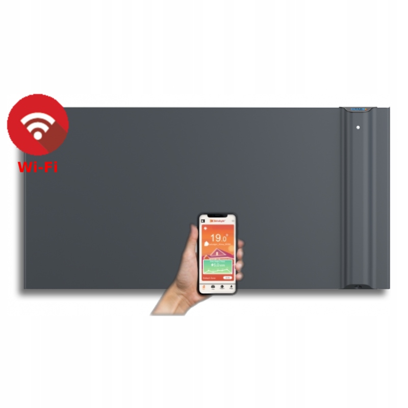 INFRAČERVENÝ TERMOSTAT KLIMA15 1500W WI-FI