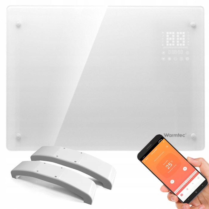 Prenosný kúpeľňový radiátor warmtec 1000 W + wifi
