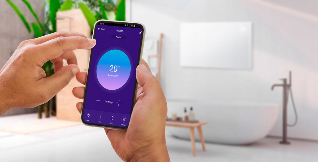 ELEKTRICKÝ WI FI ohrievač 2000 W HIT