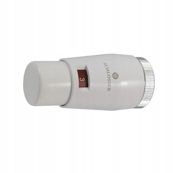 Termostatická hlavica Mini M30x1,5, biela