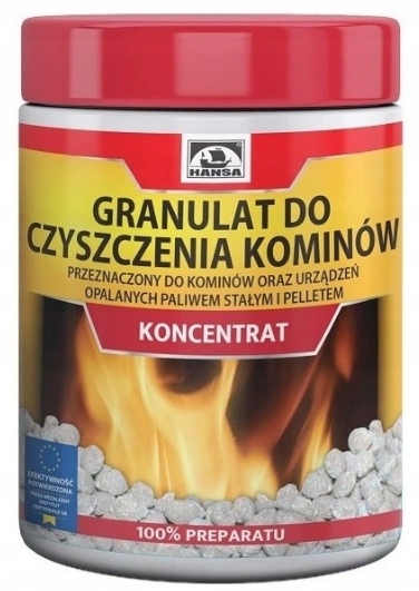 Granule HANSA na čistenie komína 1kg PELETY