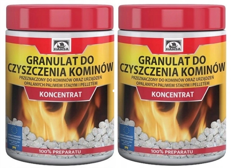 Granule HANSA na čistenie komína 2 kg PELETY