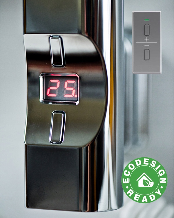 Kúrenie do kúpeľne Heat Pol H + 900W-kruh kruh-chróm