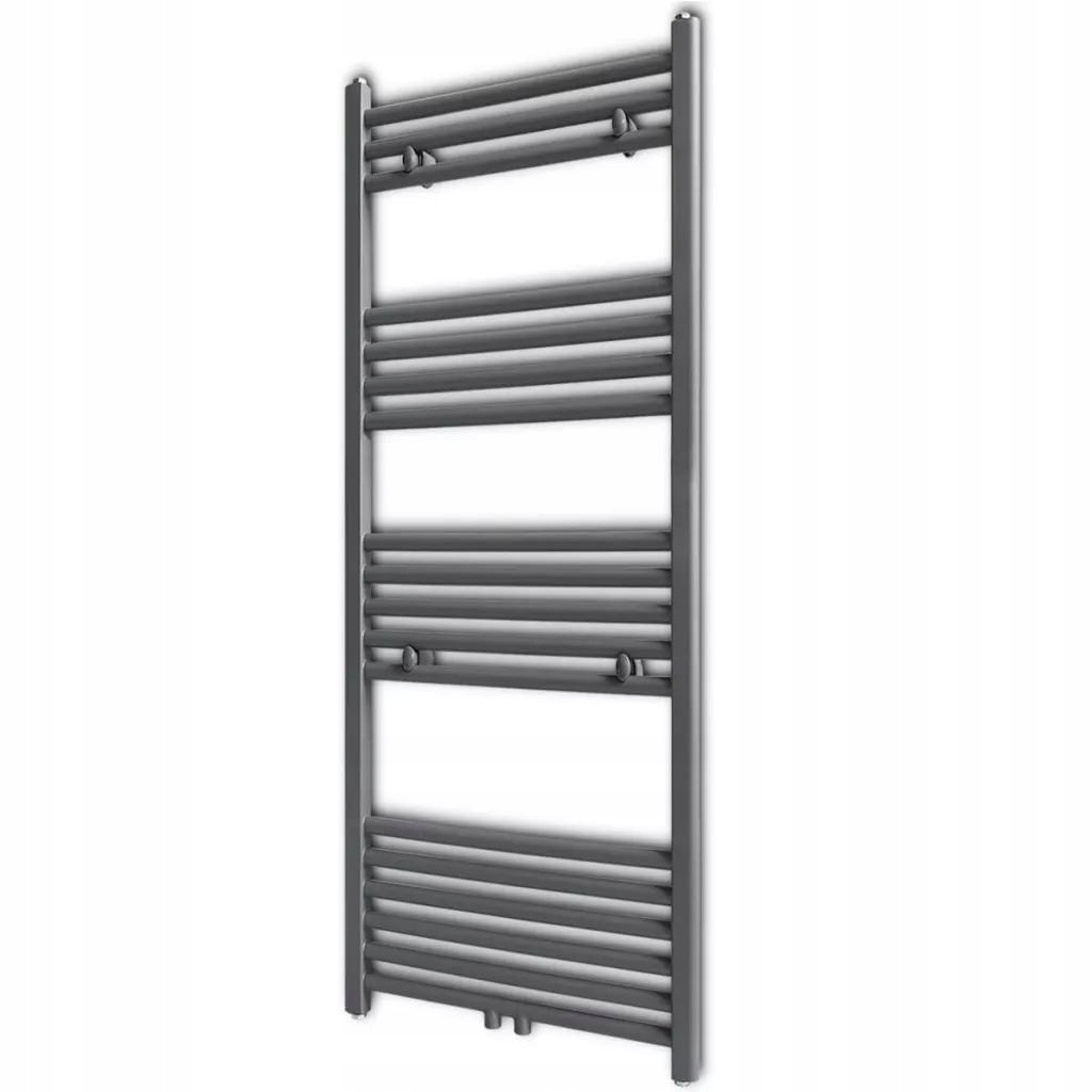 Jednoduchý kúpeľňový ohrievač 500 x 1160 mm sivý