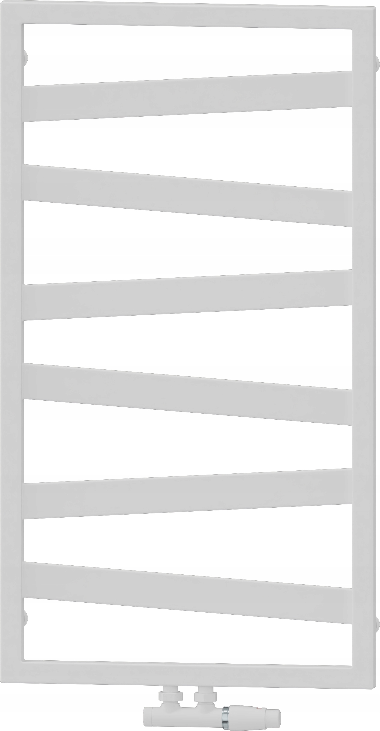 Dekoračný kúpeľňový ohrievač MIRO 96/53 WHITE S