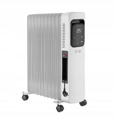 2 500 W ohrievač oleja, 11 rebier, LCD Pilot