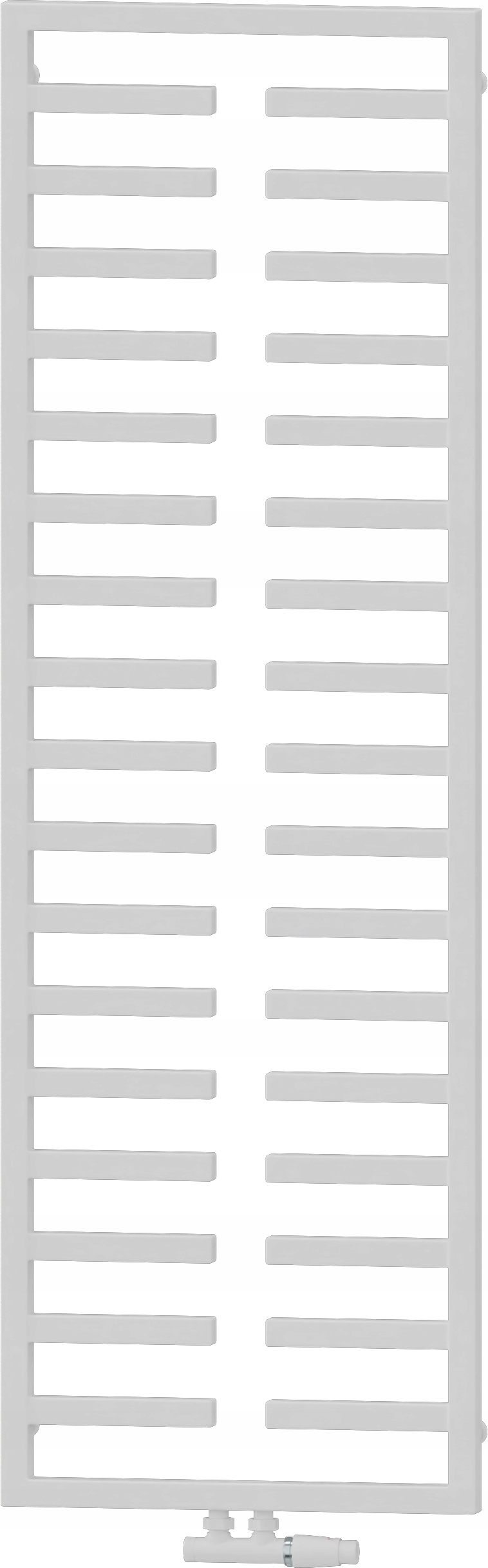 Radiátor ZIPPER 165/53 dekoratívna kúpeľňa BIELA