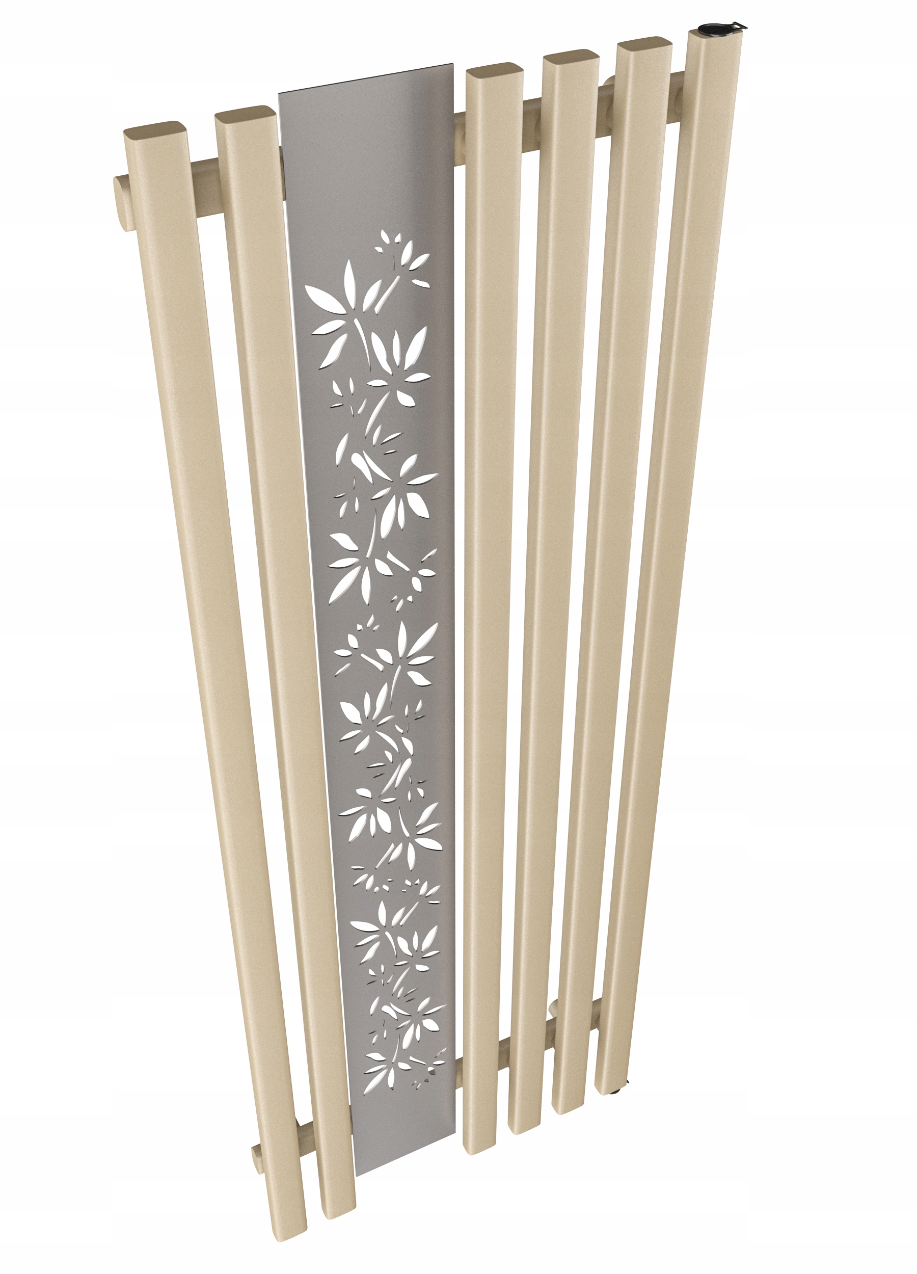 Dekoratívny radiátor FLOWER 140x60 QUARTZ 1