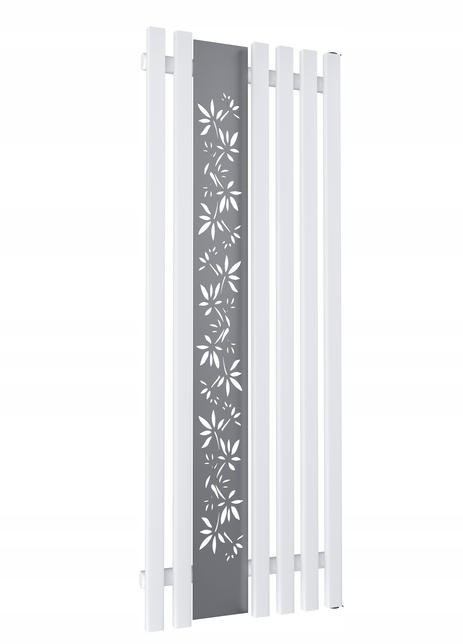 Dekoratívny radiátor FLOWER 160x60 BIELY MAT