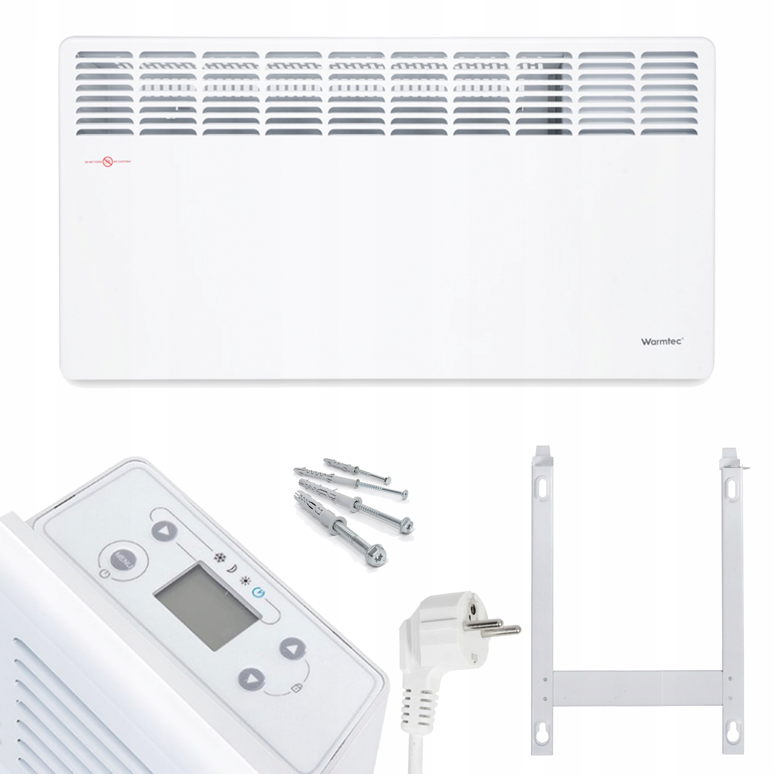 Konvektorový ohrievač EWE 1500W biely Warmtec