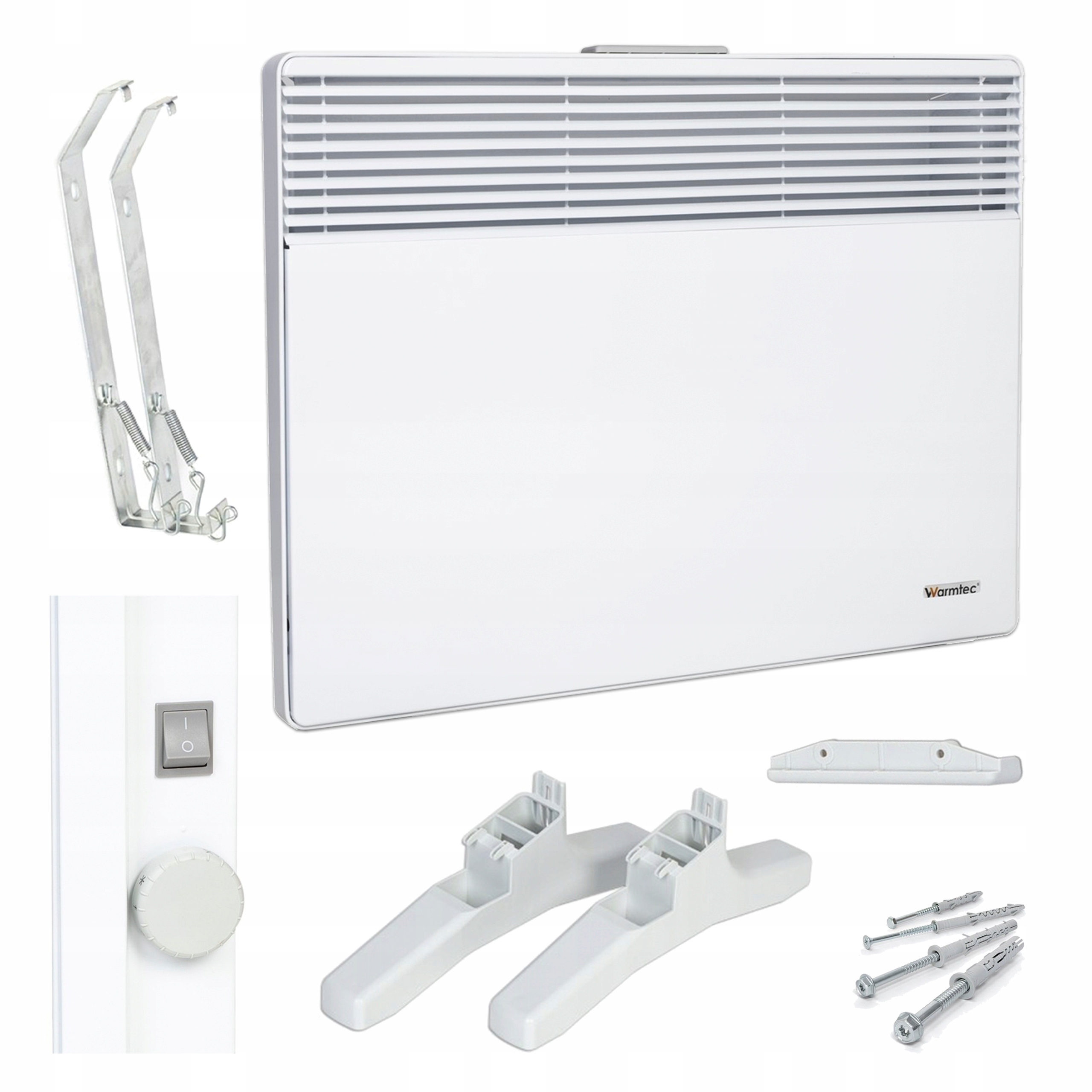 Konvektorový ohrievač EWX 1500 W biely Warmtec