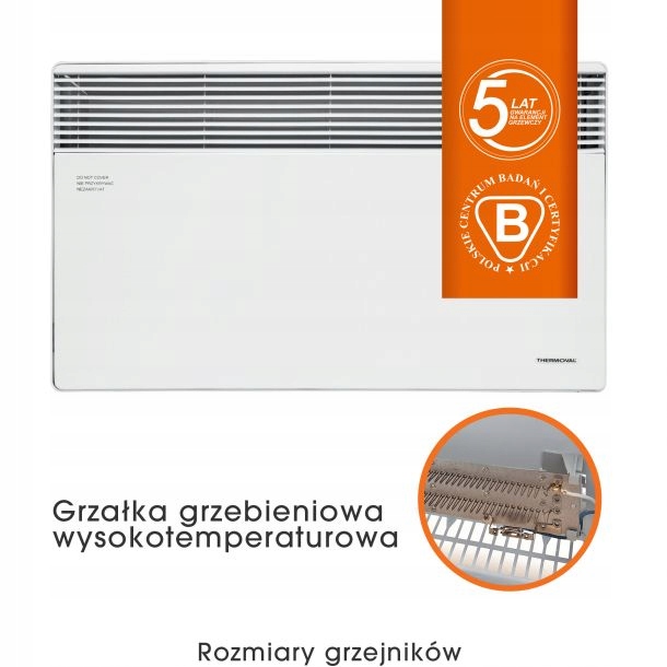 Konvektorový ohrievač TX - 2500W Thermoval