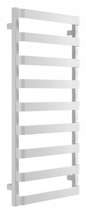 Kúpeľňový radiátor biely, oceľ, rebrík 111x50