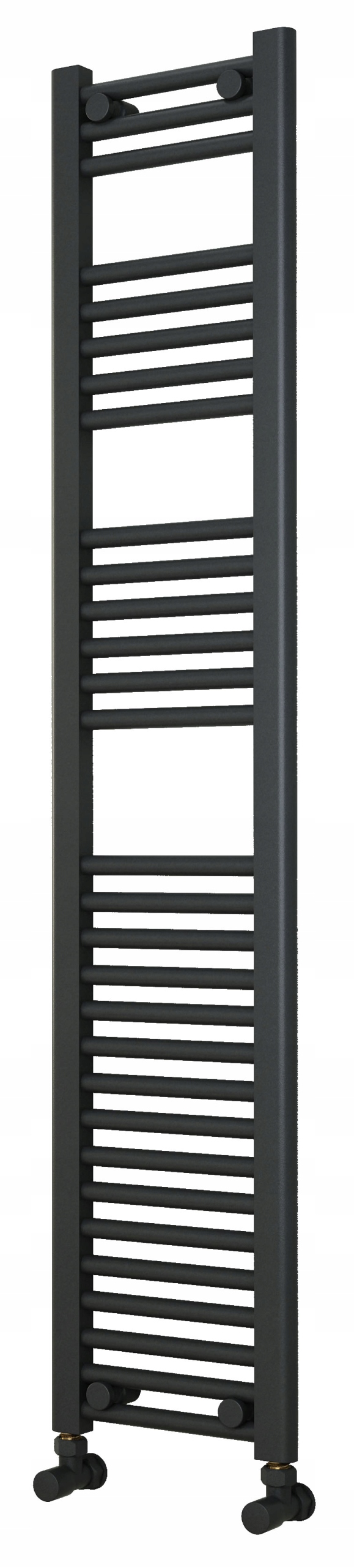 Rebríkový kúpeľňový radiátor antracit, 30/150 cm