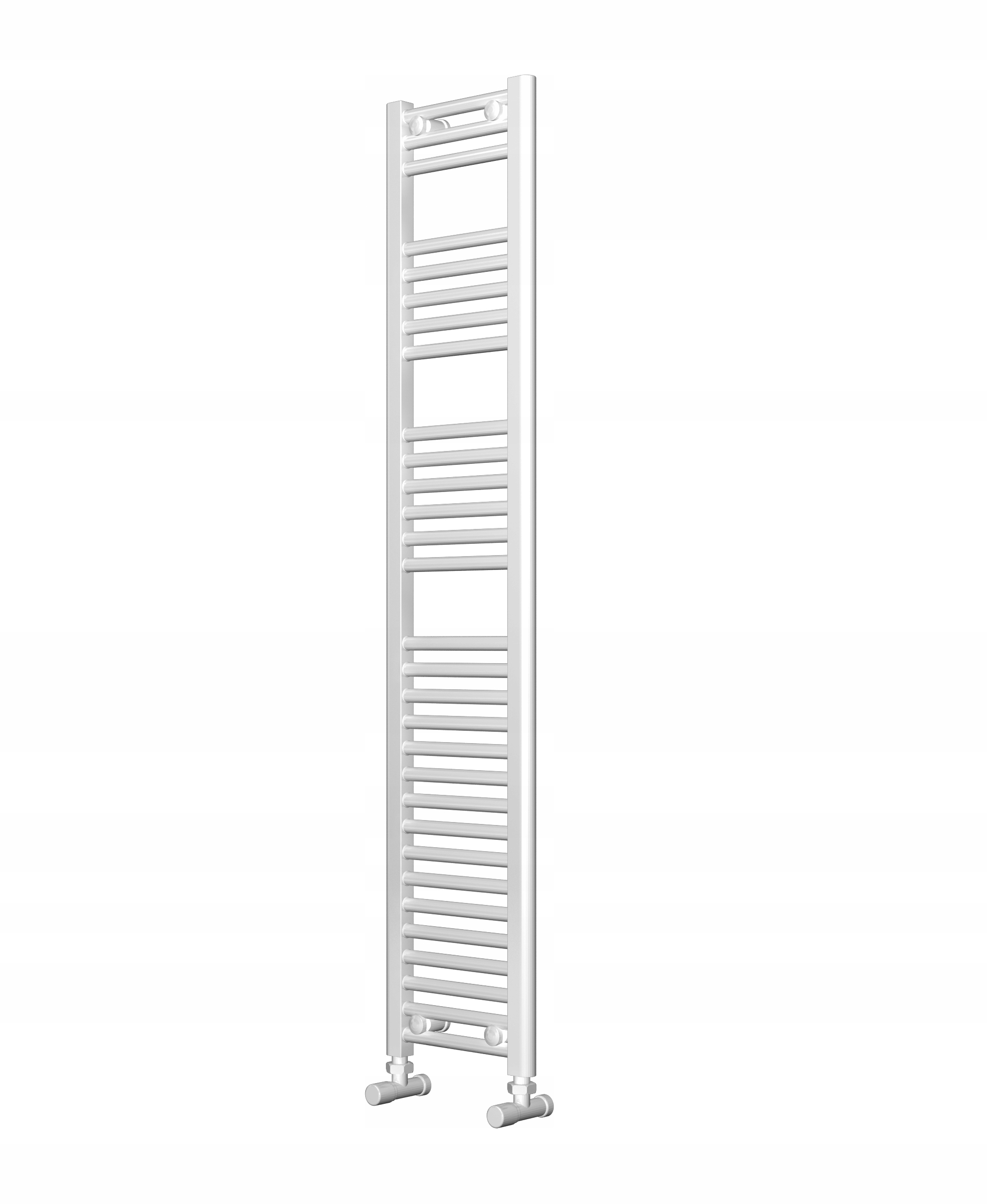 Radiátorový radiátor na uteráky, biely, 30/150 cm